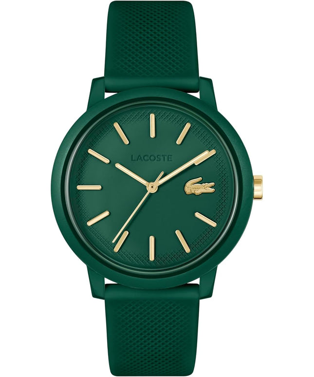 Lacoste. 12.12 Men's Quartz Watch - 3 Hand Analog - Silicone Strap - Sporty Timepiece - Gift for Him - 42mm