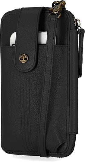 Timberland Women's RFID Leather Phone Crossbody Wallet Bag
