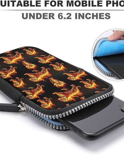 Unisex Small Crossbody Bags, Women Men Portable Adjustable Crossbody Phone Wallet Pouch