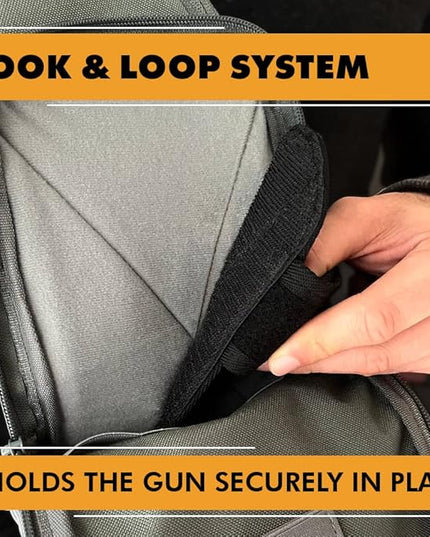 TECEUM Tactical Compact Sling Bag – CCW for Everyday – 10+ Styles – Shoulder EDC Crossbody Bag for Concealed Carry of Handgun