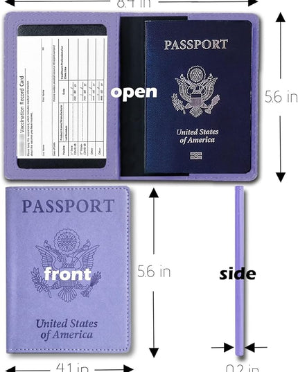 Passport Holder,Passport Wallet,Passport Cover,Passport Holder Women,Passport Case,Passport,Passport And Vaccine Card Holder Combo,Passport Book