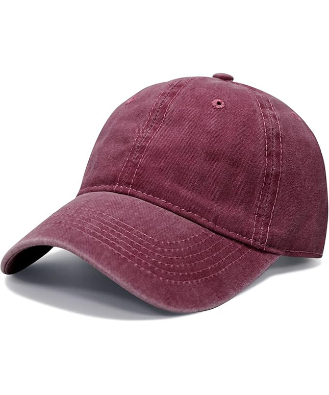 NPQQUAN Original Classic Low Profile Baseball Cap Golf Dad Hat Adjustable Cotton Hats Men Women Unconstructed Plain Cap