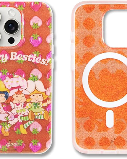 Sonix Phone Case for iPhone 15 Pro | Compatible with Magsafe | 10ft Drop Tested | Strawberry Shortcake Berry Besties
