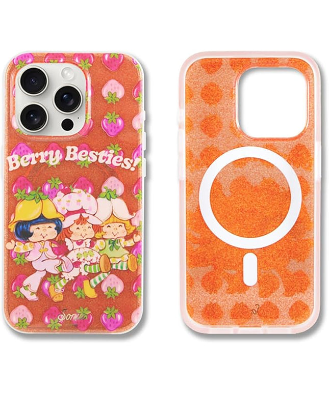 Sonix Phone Case for iPhone 15 Pro | Compatible with Magsafe | 10ft Drop Tested | Strawberry Shortcake Berry Besties