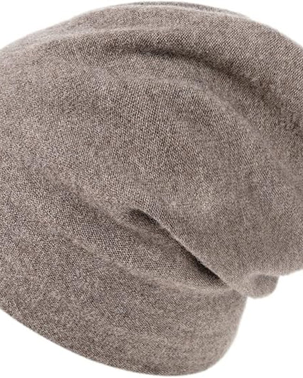 Villand 100% Merino Wool Beanie Hat for Women and Men with Gift Bag, Double-Layered Wool Hat, Knitted Ski Cap for Winter