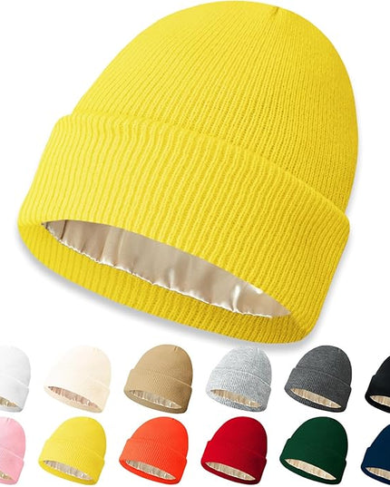 NPQQUAN Beanie for Men Women Winter Hats for Mens Beanie Cuffed Knit Beanies Skull Cap