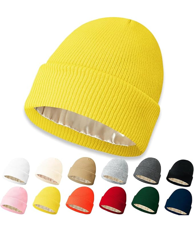NPQQUAN Beanie for Men Women Winter Hats for Mens Beanie Cuffed Knit Beanies Skull Cap