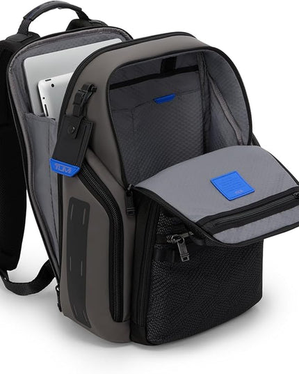 TUMI - Alpha Bravo Search Backpack - Laptop Backpack for Men & Women - Backpack for Work & Travel - 17.0" X 14.0" X 8.3" - Black Geometric