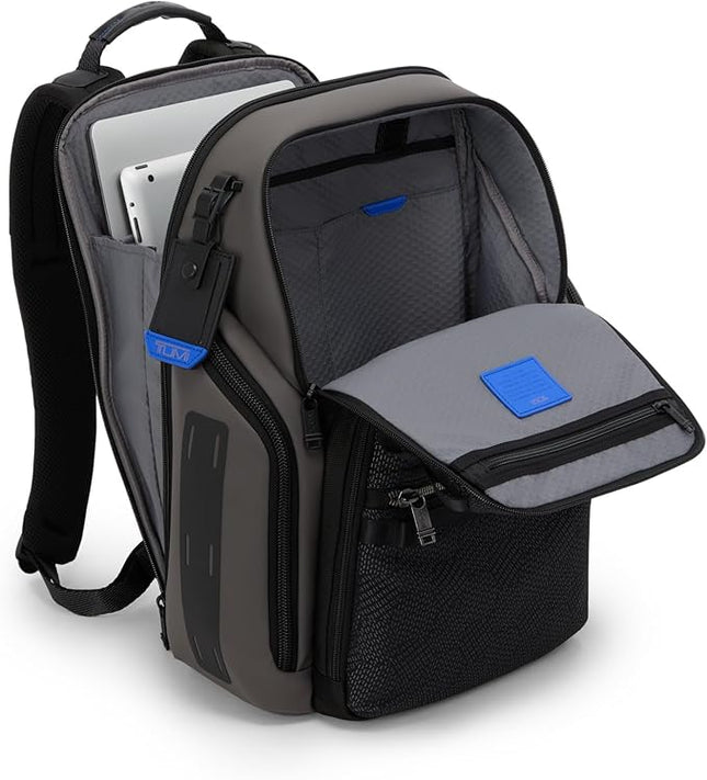 TUMI - Alpha Bravo Search Backpack - Laptop Backpack for Men & Women - Backpack for Work & Travel - 17.0" X 14.0" X 8.3" - Black Geometric