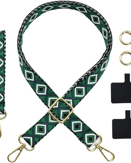 LEMEDE Adjustable Phone Lanyard - Phone Wristlet & Crossbody Phone Strap, Versatile for ID, Camera，Key straps(1" Width)