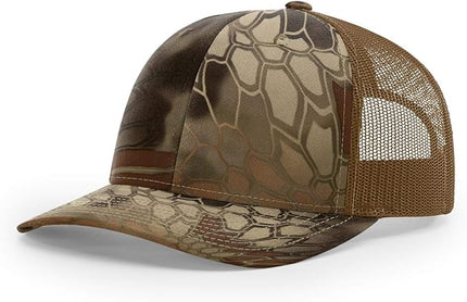 Richardson 112 Trucker Hat - Premium Adjustable Snapback Hat - Structured Six Panel Richardson Blank Caps