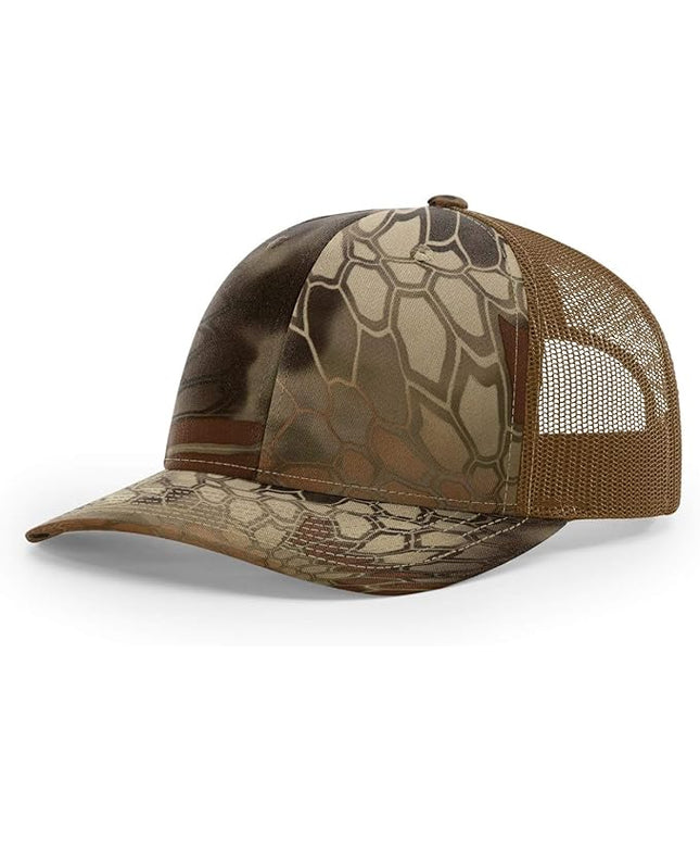 Richardson 112 Trucker Hat - Premium Adjustable Snapback Hat - Structured Six Panel Richardson Blank Caps