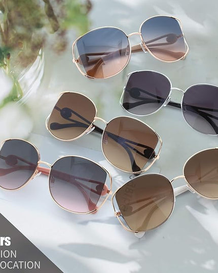 The Fresh Classic Crystal Elegant Women Beauty Design Sunglasses Gift Box