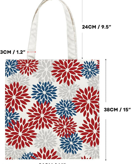 Horaldaily Canvas Tote Bag,Reusable Shoulder Tote Bag for Women Lady Casual Vacation, Shopping, Work, Gym