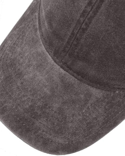 HH HOFNEN Men Women Washed Distressed Twill Cotton Baseball Cap Vintage Adjustable Dad Hat