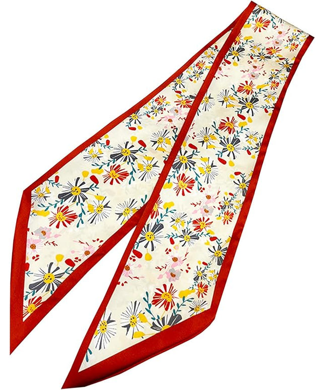 Purse Scarf For Handbags Head Scarves For Women's Hair Bags Scarfs Long Skinny Scarves Fashion Silky