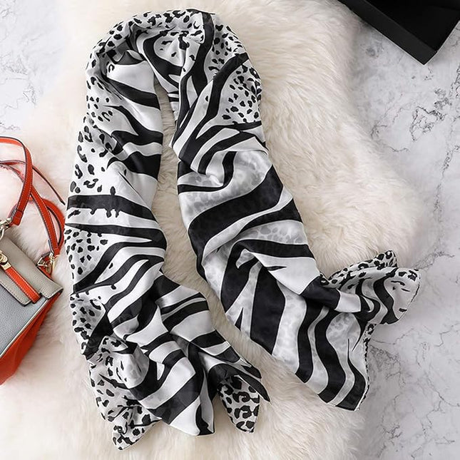 Silk Scarf Mulberry Silk Fashion Scarves Long Lightweight Shawl Wrap …