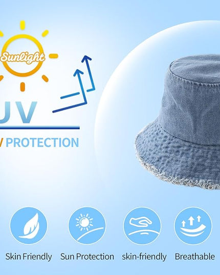 Bucket Hats for Women Man Cute Sun Beach Fisherman Hats