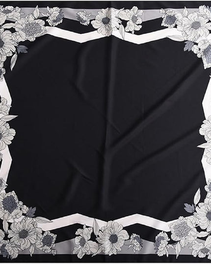 Headscarf Large Square Scarf 35" Fashion Scarves Silk Feeling Hair Wrapping Scarfs Hairscarf BA16