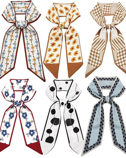 Purse Scarf Handbags For Women Skinny Hair Neck Accessories Scarves With Bag Scarfs Handle Fashion Lightweight