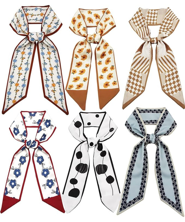 Purse Scarf Handbags For Women Skinny Hair Neck Accessories Scarves With Bag Scarfs Handle Fashion Lightweight