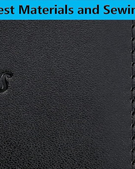 Passport Holder Cover Wallet RFID Blocking Leather Card Case Travel Accessories for Women Men (Black)