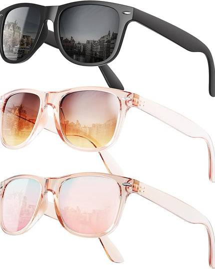 Sunglasses-women Polarized Sunglasses-womens: Trendy Sun Glasses polarized UV400 Protection Fashion Sun glasses