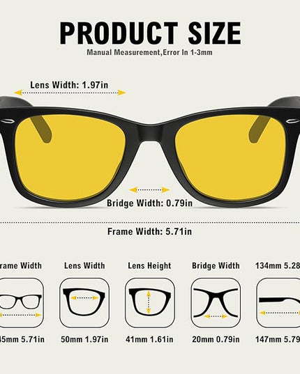 MEETSUN Polarized Sunglasses for Women Men Classic Retro Square Frame Driving Sun Glasses UV Protection
