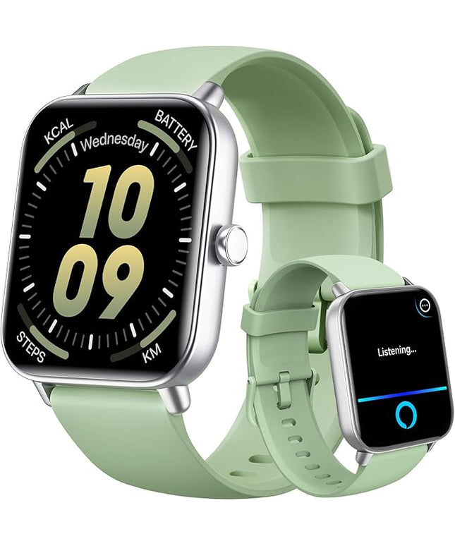 Gydom Smart Watch for Men Women, Alexa Built-in, 1.8" Smartwatch with Heart Rate/SpO2/Sleep Monitor, IP68 Waterproof Fitness Tracker, Bluetooth Call (Answer/Make) for Android iPhone, 101+ Sport Mode