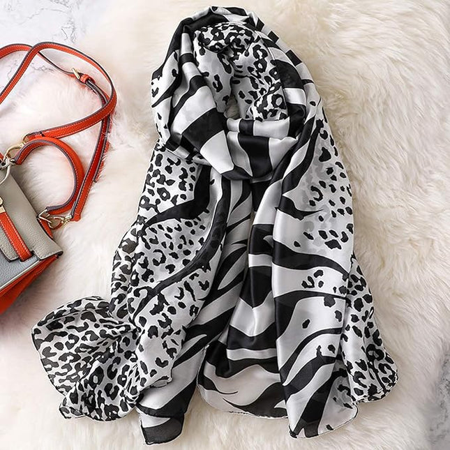 Silk Scarf Mulberry Silk Fashion Scarves Long Lightweight Shawl Wrap …