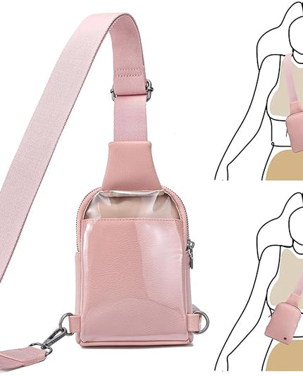 INICAT Sling Bag for Women Touchscreen Small Crossbody Cell Phone Purse Fanny Pack