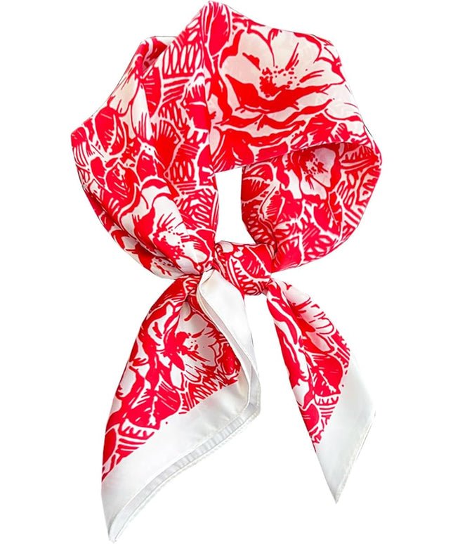 Satin Bandana Headscarf for Women Silky Hair Scarves for Fashion Lightweight