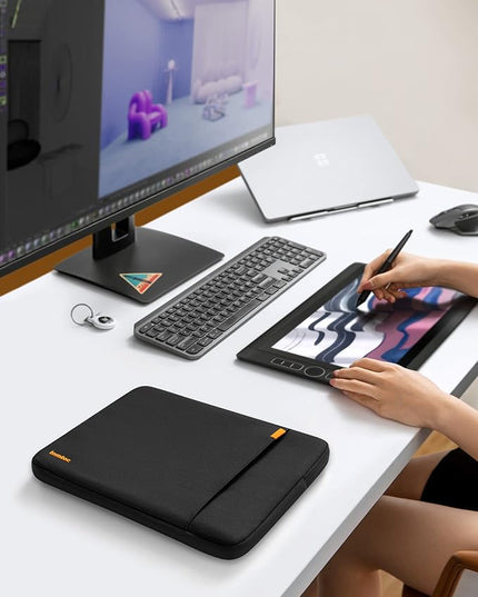 tomtoc 360° Protective Laptop Sleeve for 13.5-14.4 Inch Surface Laptop Studio/6/5/4/3, Surface Book, Water-Resistant Laptop Case for Acer Aspire/Swift 14, ASUS Vivobook/Zenbook 14, Jumper EZbook X3