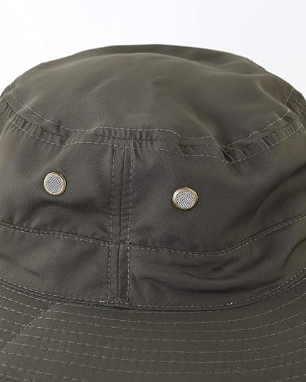 Home Prefer UPF50 Mens Sun Hat with Neck Flap Quick Dry UV Protection Cap Womens Wide Brim Fishing Hat Neck Flap Beach Garden