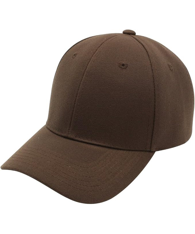 Top Level Baseball Cap Men Women - Classic Adjustable Plain Hat