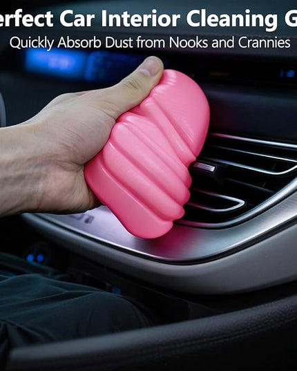 Car Cleaning Gel Car Clean Detailing Putty, Universal Car Interior Cleaner Slime, Car Putty Auto Detailing Tools Accessories, Dust Remover Perfect Cleaning Kit Supplies, Gifts for Men Women-5.6oz