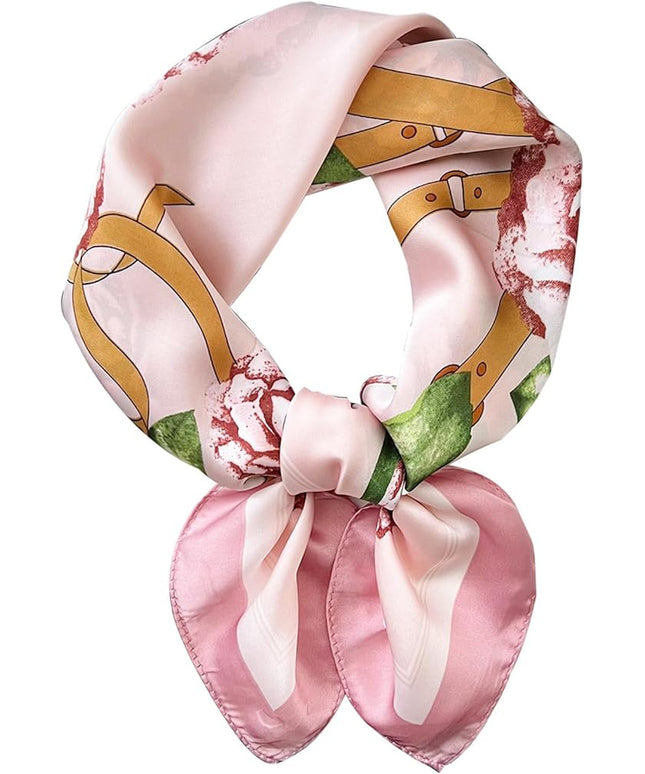Satin Bandanas Head Scarf For Women Hair Scarves Accessories Lightweight Fashion Wrap Neck Silk Sleeping Headscarf