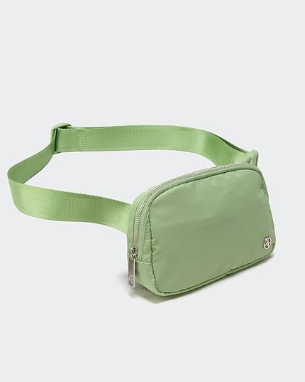 Pander Everywhere Belt Bag for Women, Fashion Waist Packs, Crossbody Bags with Adjustable Strap (Green Asparagus).