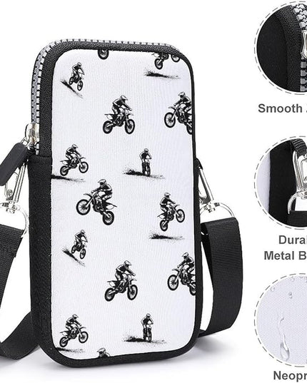 Small Crossbody Bags for Men, Cool Lightweight Sling Phone Pouch, Slim Cell Phone Purses