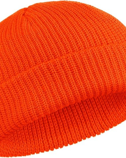SATINIOR Trawler Beanie Watch Hat Roll-up Edge Skullcap Fisherman Beanie for Women Men