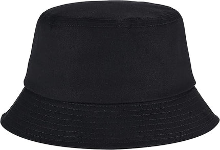 Umeepar Unisex Cotton Packable Bucket Hat Sun Hat Plain Colors for Men Women