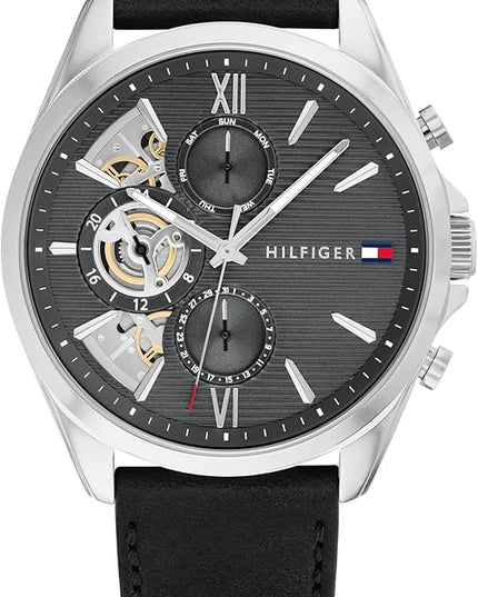 Tommy Hilfiger Men's Quartz Multifunction Watch - Stainless Steel - 5ATM/50 Meters Water Resistance - A Timeless, Modern Classic - Gift for Him - 43.5mm