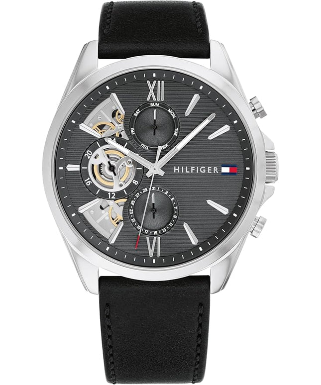 Tommy Hilfiger Men's Quartz Multifunction Watch - Stainless Steel - 5ATM/50 Meters Water Resistance - A Timeless, Modern Classic - Gift for Him - 43.5mm