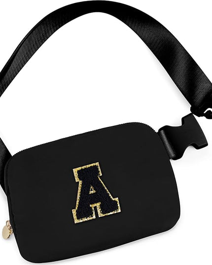 Uygafly Birthday Gifts for 6 7 8 9 10 11 12 13 14 15 16 Year Old Girls,Belt Bag Fanny Pack Crossbody Bags Purse for Kids,Cute Teen Trendy Stuff Travel Essentials | Black,Black A