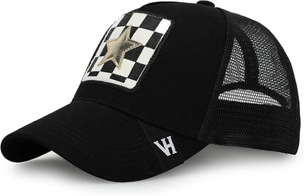 VINTAGE HAVANA Trucker Hats Women | Mesh Adjustable Snapback Hat | Men & Women Cute Trendy Fashion Baseball Cap