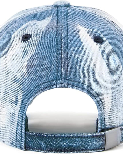 Trendy Unisex Graffiti Baseball Cap, Adjustable Cotton Baseball Cap for Men & Women, Athletic Streetwear Hat
