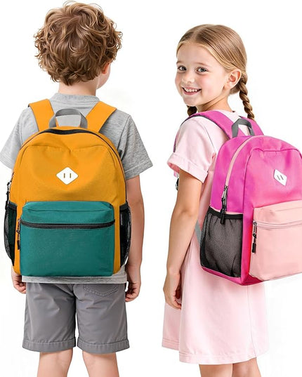 STEAMEDBUN Kids Backpack Boy 4-6, Boys Backpack for Elementary Kindergarten School - 15inch