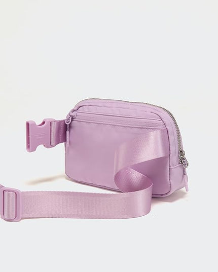 Pander Unisex Belt Bag Fanny Pack for Women with Adjustable Strap, Small Waist Pouch for Workout Running Traveling Hiking