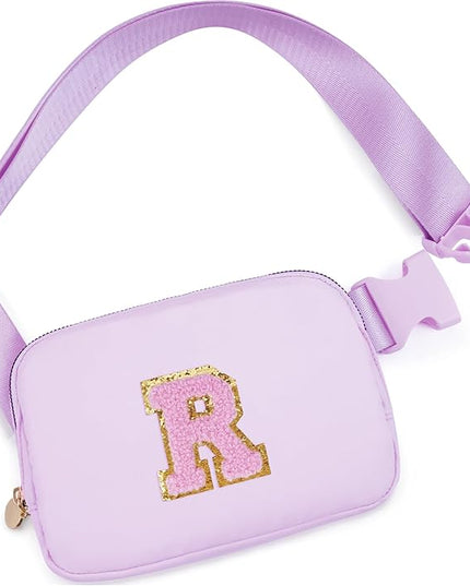Uygafly Birthday Gifts for 6 7 8 9 10 11 12 13 Year Old Girls,Fanny Pack Belt Bag Crossbody Bags for Women Girls Kids,Fashion Waist Packs Cute Teen Trendy Stuff Travel Essentials | Lavender,R