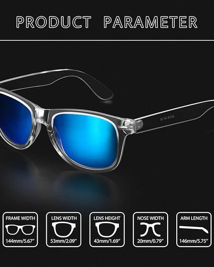 Joopin Square Sunglasses Polarized UV Protection Trendy Designer Sun Glasses Men Women